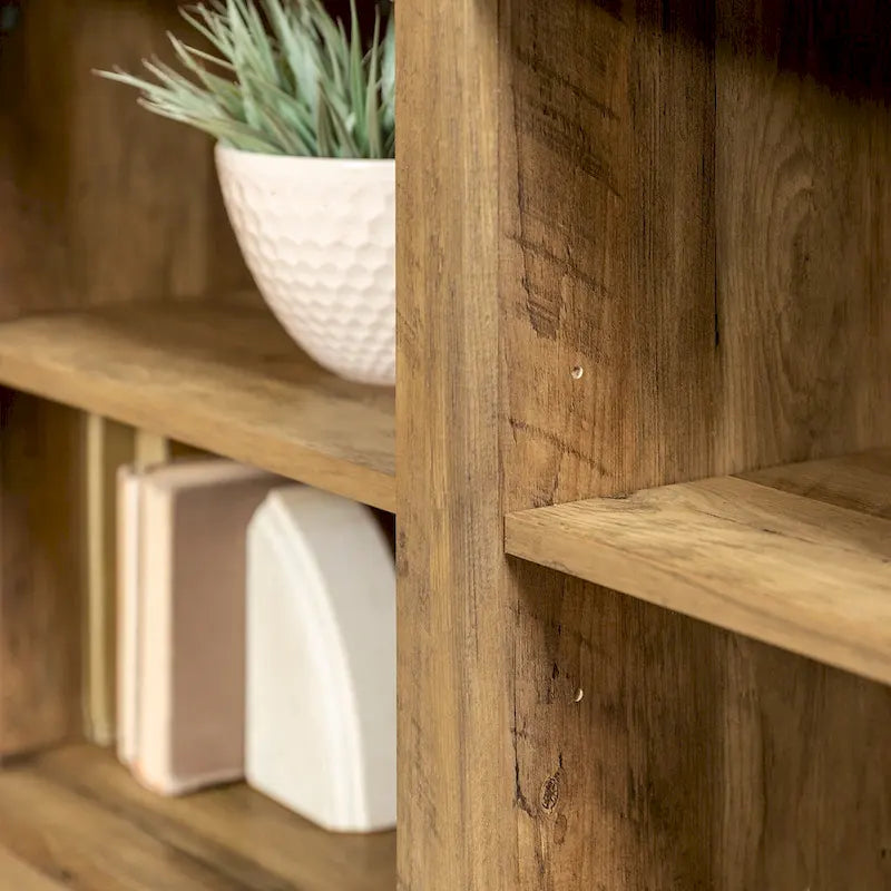 Barn Door TV Stand - Grey/Oak, 70"