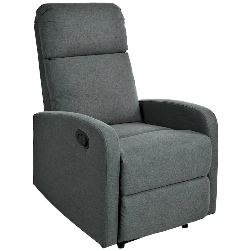 Modern Recliner Manual Recliner Home Theater Manual Recliner Chair with Adjustable Backrest for Living Room
