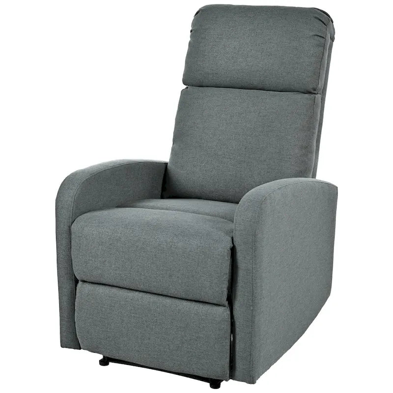 Modern Recliner Manual Recliner Home Theater Manual Recliner Chair with Adjustable Backrest for Living Room