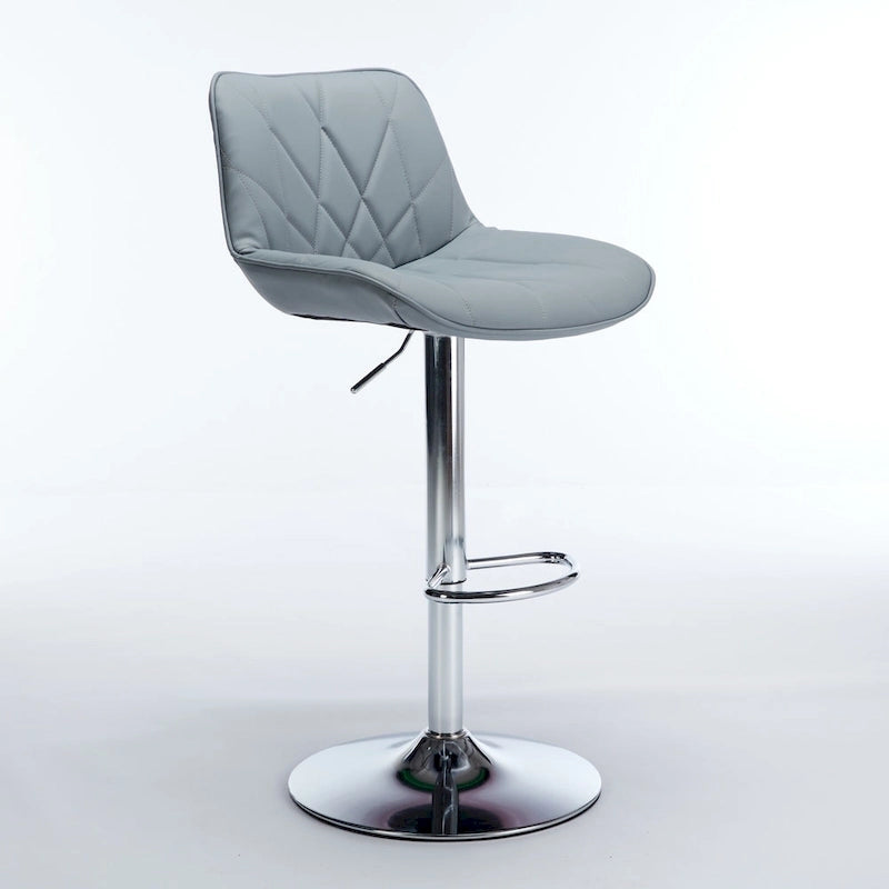 Swivel Bar Stools Set of 2, Tall Bar Stool Chairs with with Back, Kitchen Island Chairs with Upholstered Counter