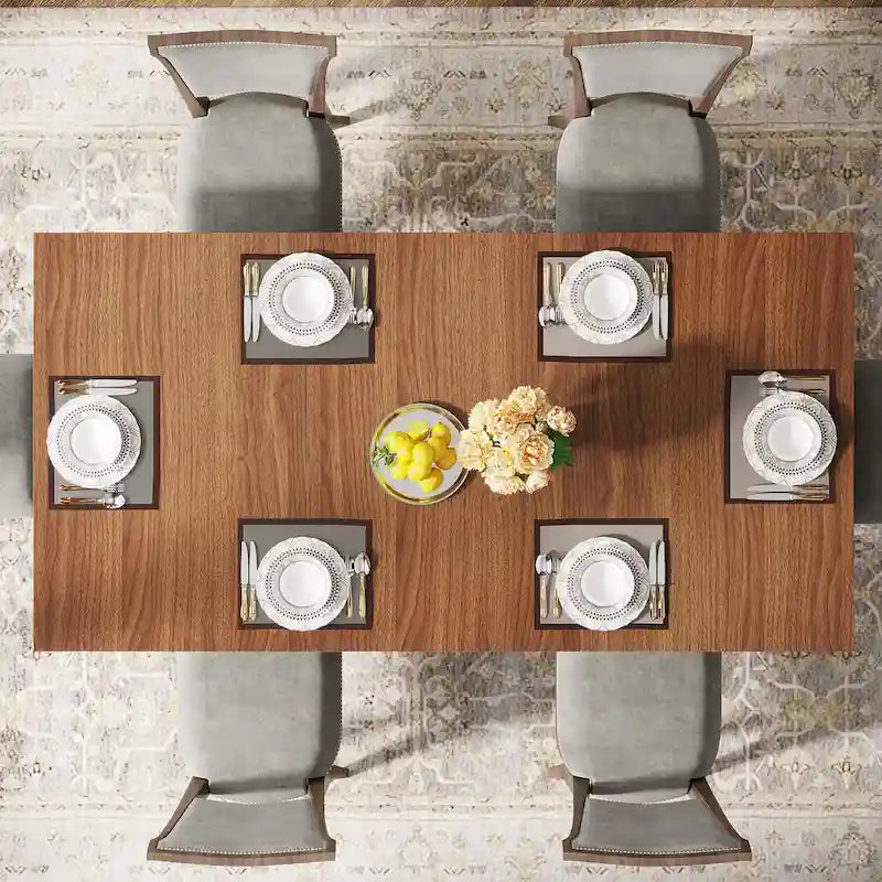 Office Desk with Storage Shelves - Brown/Natural, 63"