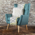 Teal 32.5 High Back Wingback Chair