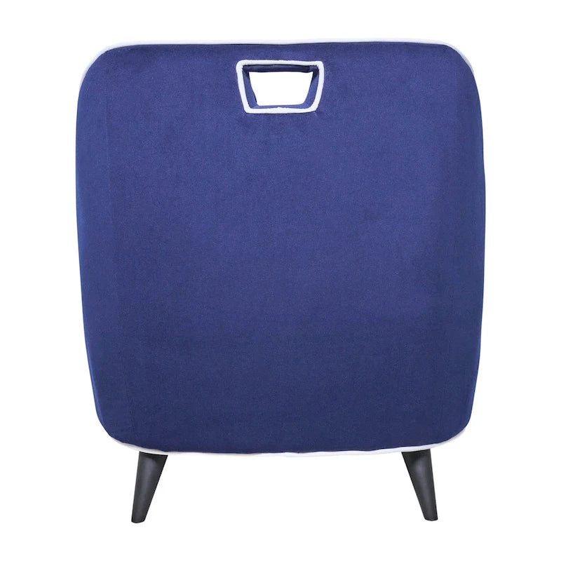 Sagebrook Home Modern Upholstered Two Toned Accent Chair - 28 x 30 x 31