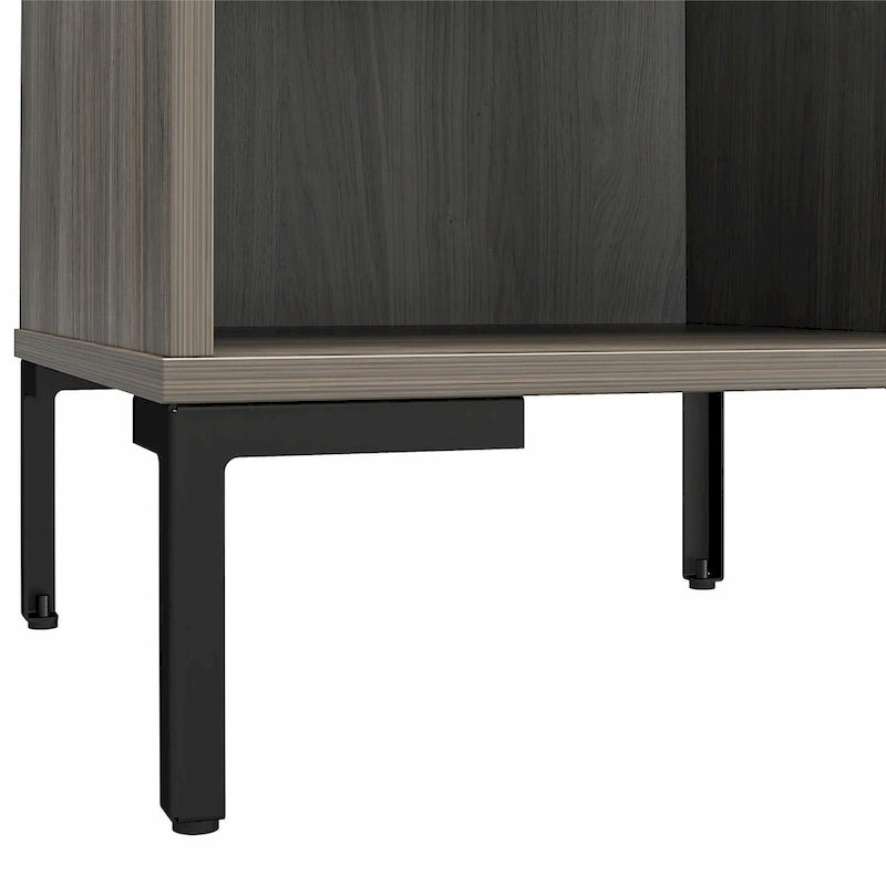 Ameriwood Home Leyden Nightstand, Weathered Oak