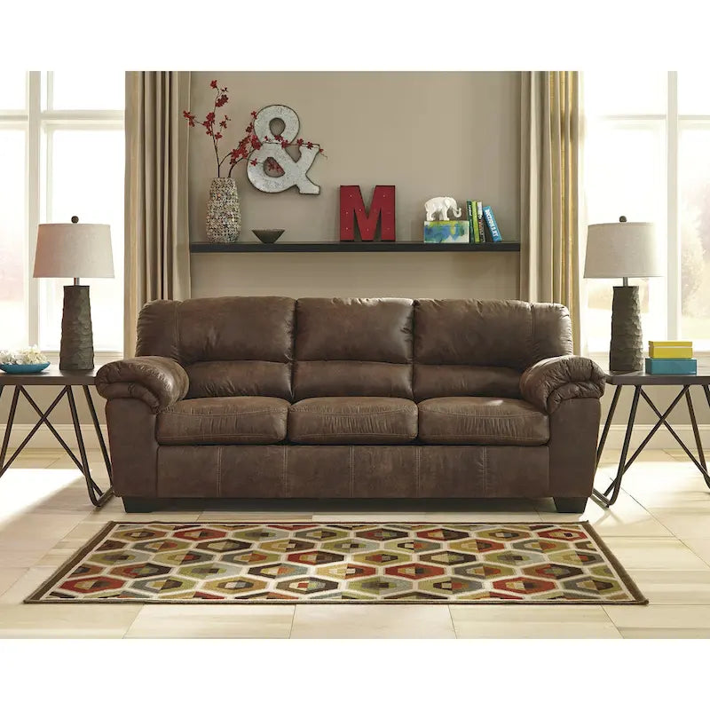 Upholstered Sofa - Slate/Coffee, Multi-Person