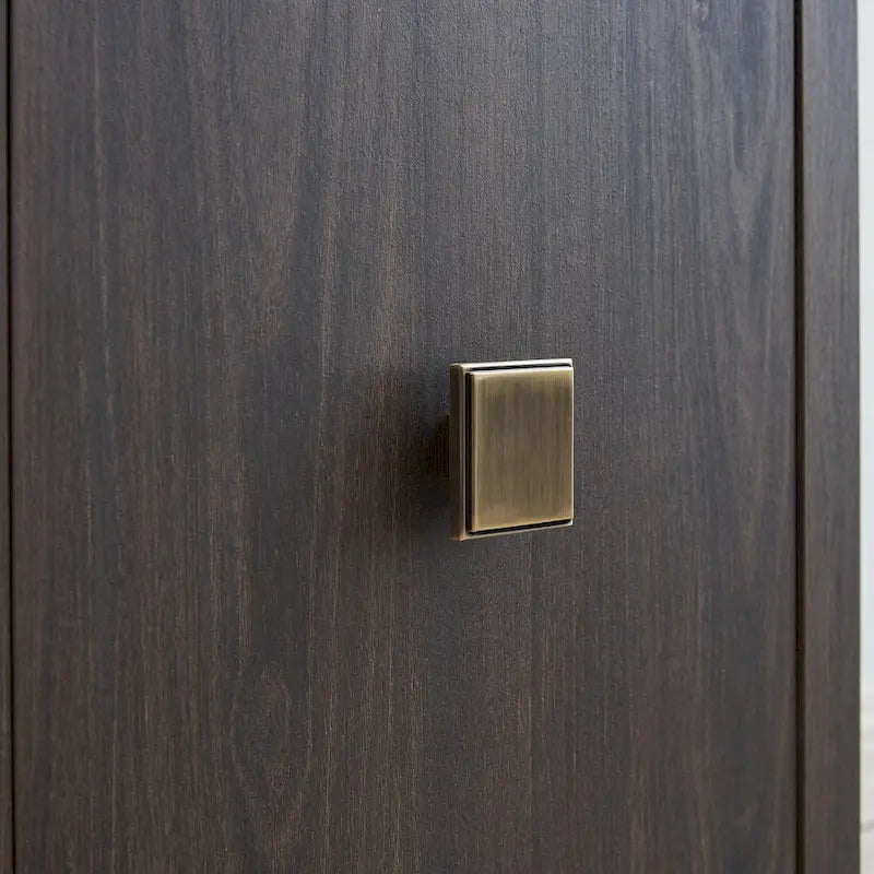 TV Stand with Electric Fireplace - Gray/Black/Brown, 58"