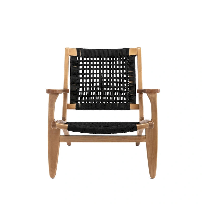 Woven Rope Accent Armchair - Single Seat