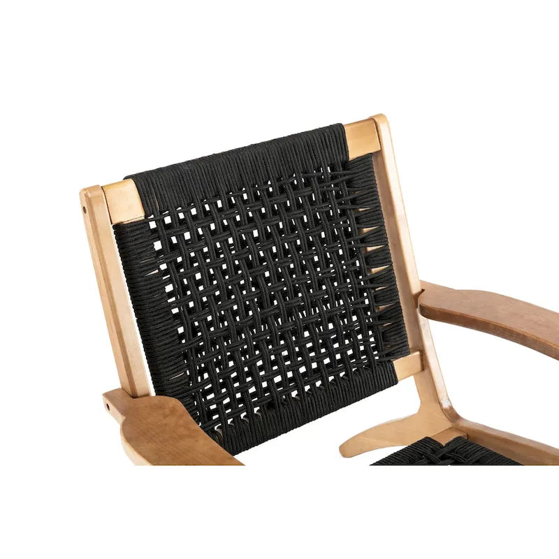 Woven Rope Accent Armchair - Single Seat