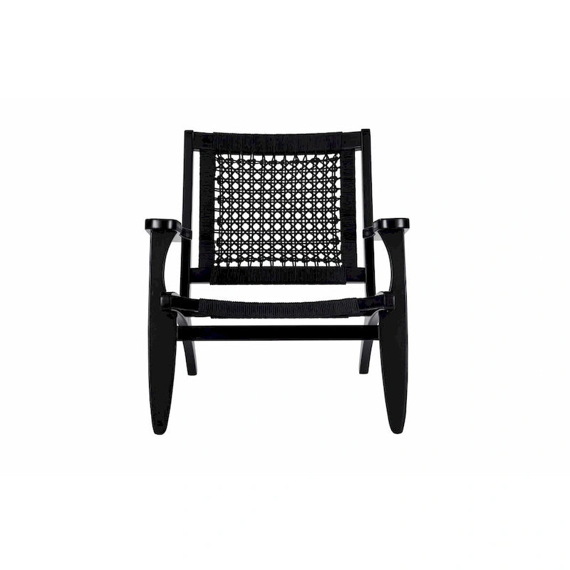 Woven Rope Accent Armchair - Single Seat