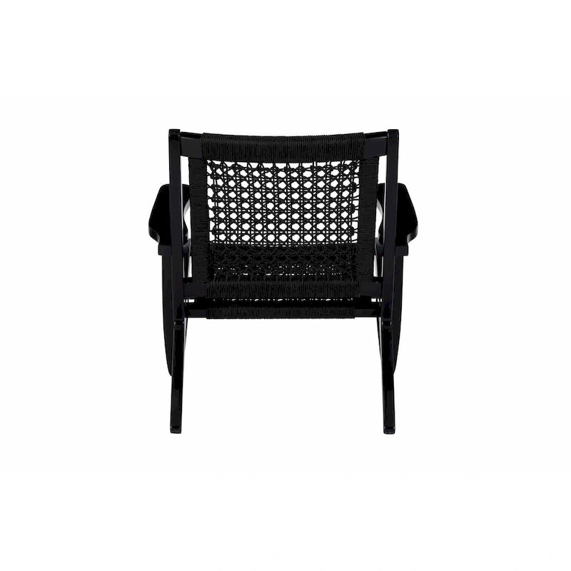Woven Rope Accent Armchair - Single Seat