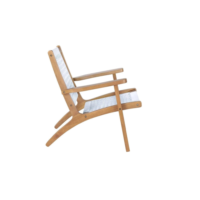 Woven Rope Accent Armchair - Single Seat