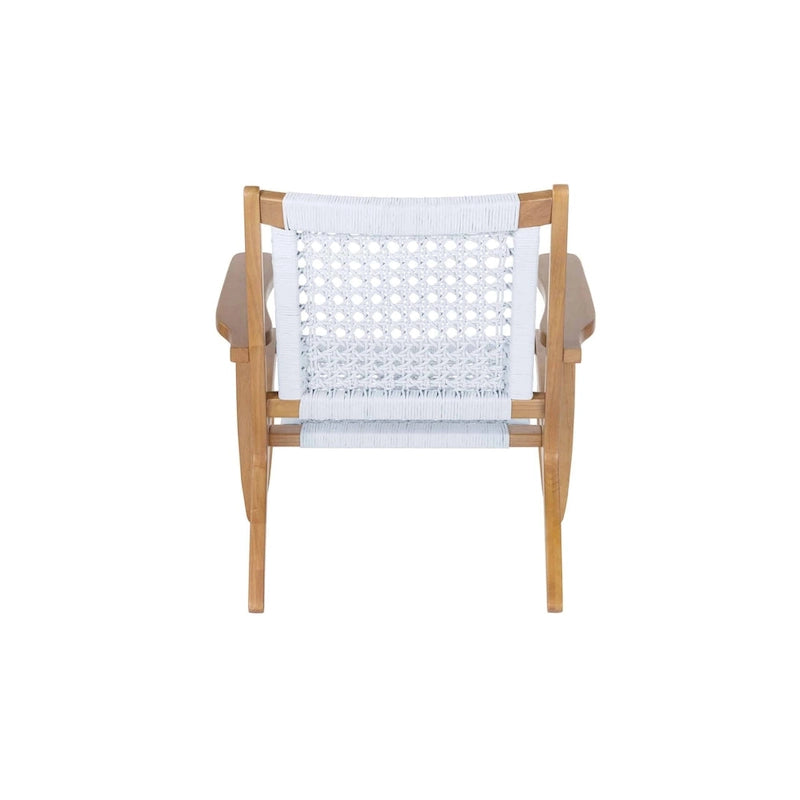 Woven Rope Accent Armchair - Single Seat