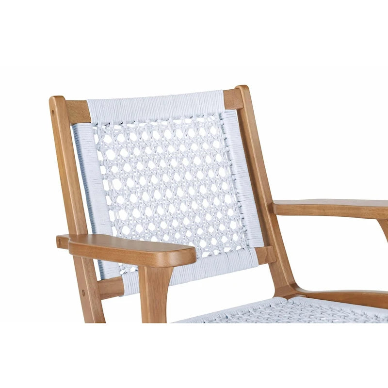 Woven Rope Accent Armchair - Single Seat