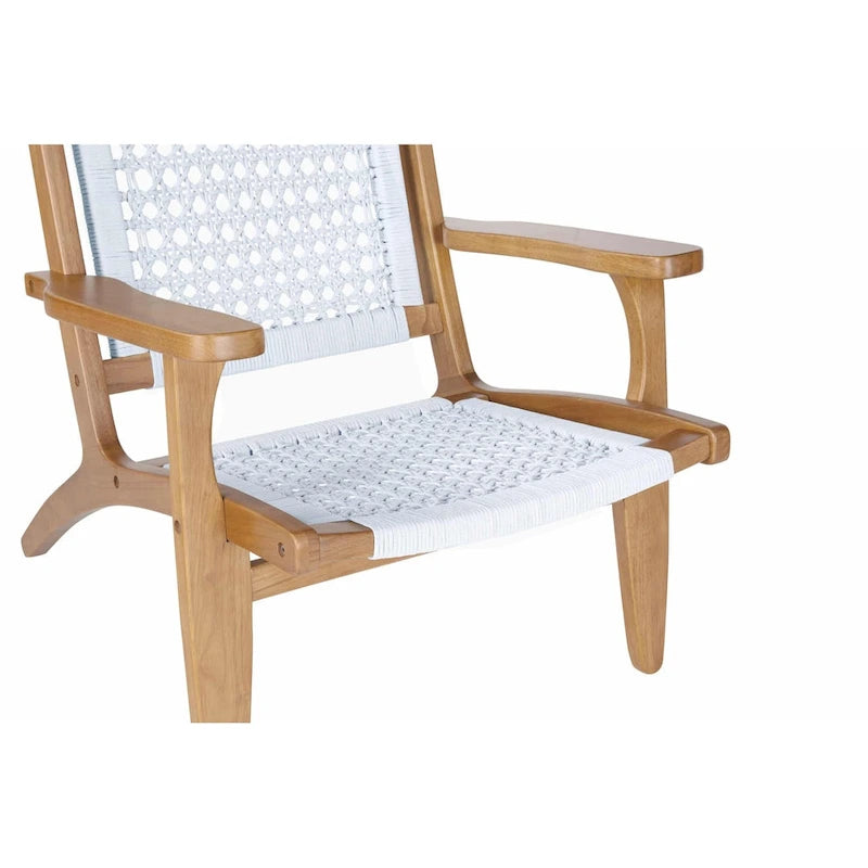 Woven Rope Accent Armchair - Single Seat