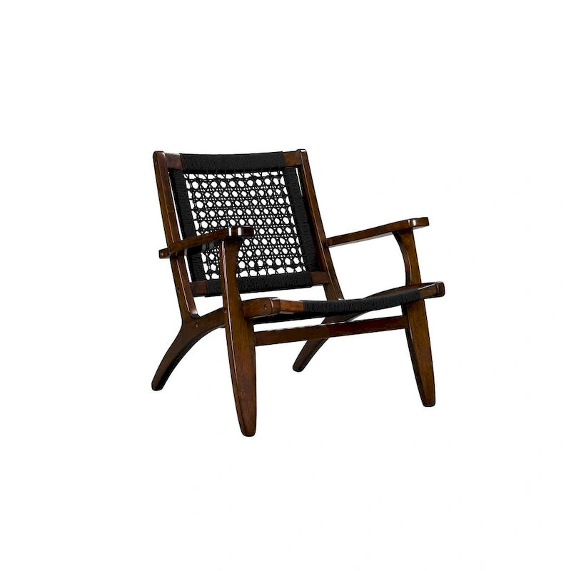Woven Rope Accent Armchair - Single Seat