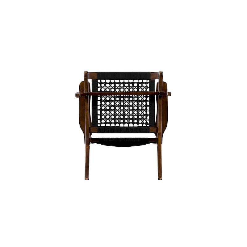 Woven Rope Accent Armchair - Single Seat