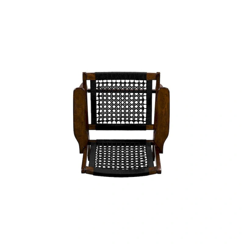 Woven Rope Accent Armchair - Single Seat