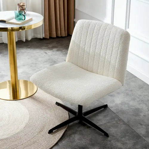 Adjustable 360 Swivel Office Chair With Black Foot