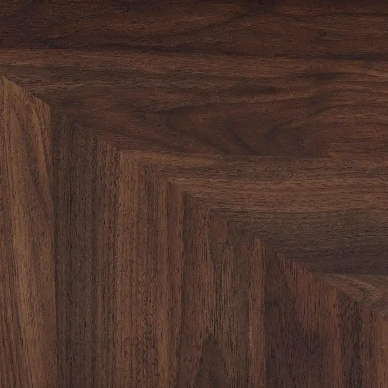 TV Stand with Storage - Walnut Brown, 2-Door