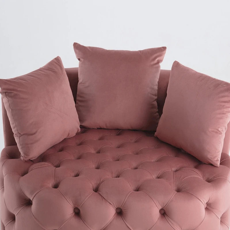 Accent Chair / Classical Barrel Chair for living room / Modern Leisure Chair