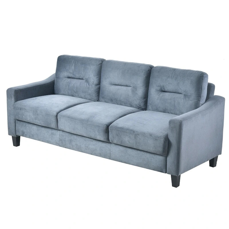 Upholstered Sofa with Wood Frame - Multi-Person