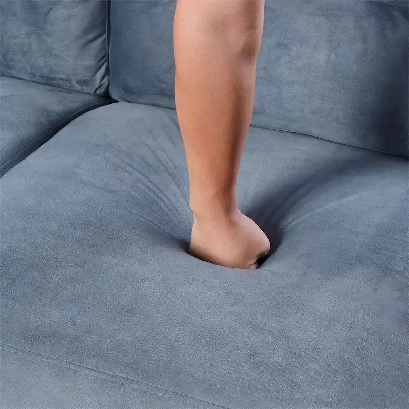 Upholstered Sofa with Wood Frame - Multi-Person