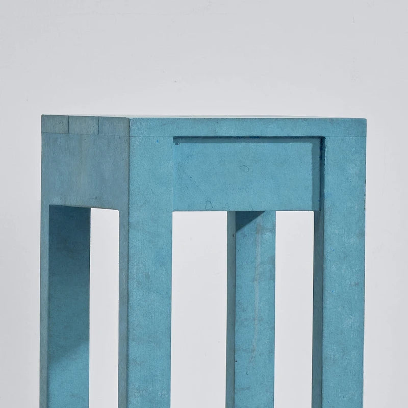 26 High Small Side Table End Table Square Nightstand for Bedroom Bed Side Living Room Sofa, D11 * W10.6 * H26