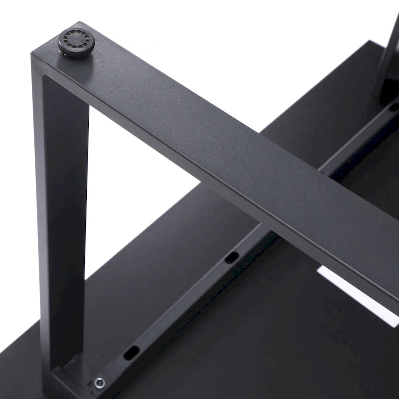 Conference Table with Laminate Top - Gray Oak/Walnut