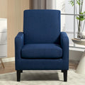 US Pride Furniture Minimalist Elegant Style Armchair with Solid Wood Frame Construction and New Soft Sponge
