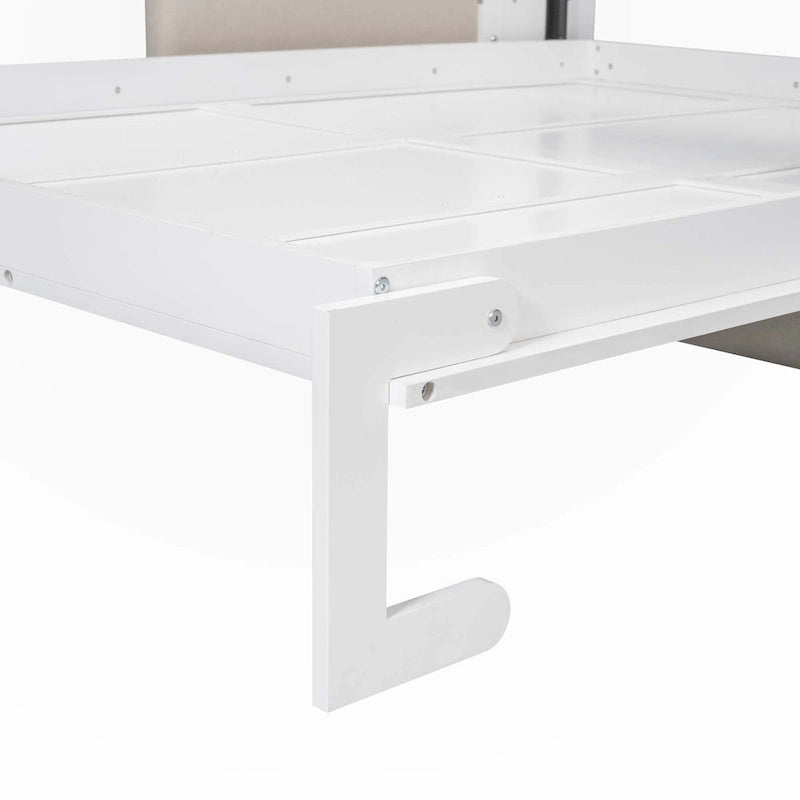 Wall Bed with Sofa - Queen Size (Gray/White)